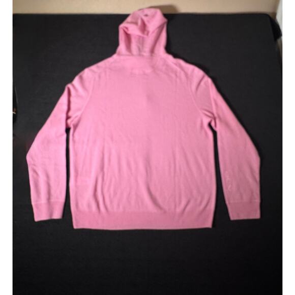 RLX RALPH LAUREN Washable Cashmere Hooded Golf Sweater Pink Men's Size XL $348 - Picture 3 of 8